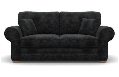 Heart of House Chedworth 2 Seater Fabric Sofa Bed - Black